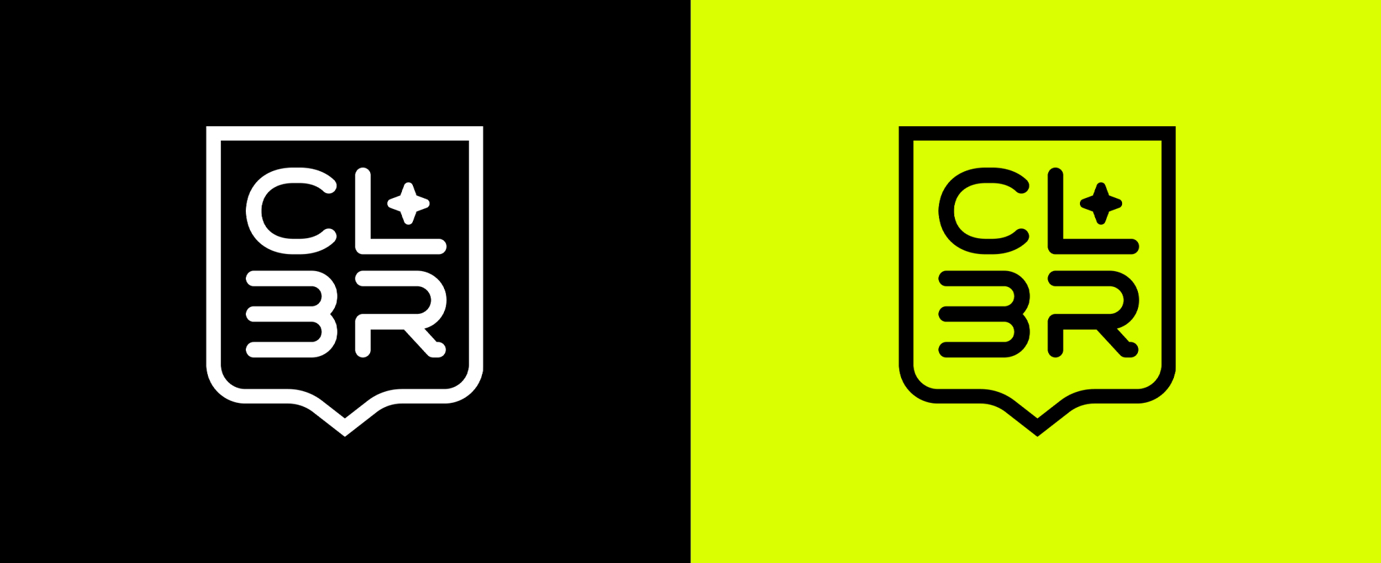 Calibre shield variations black and neon