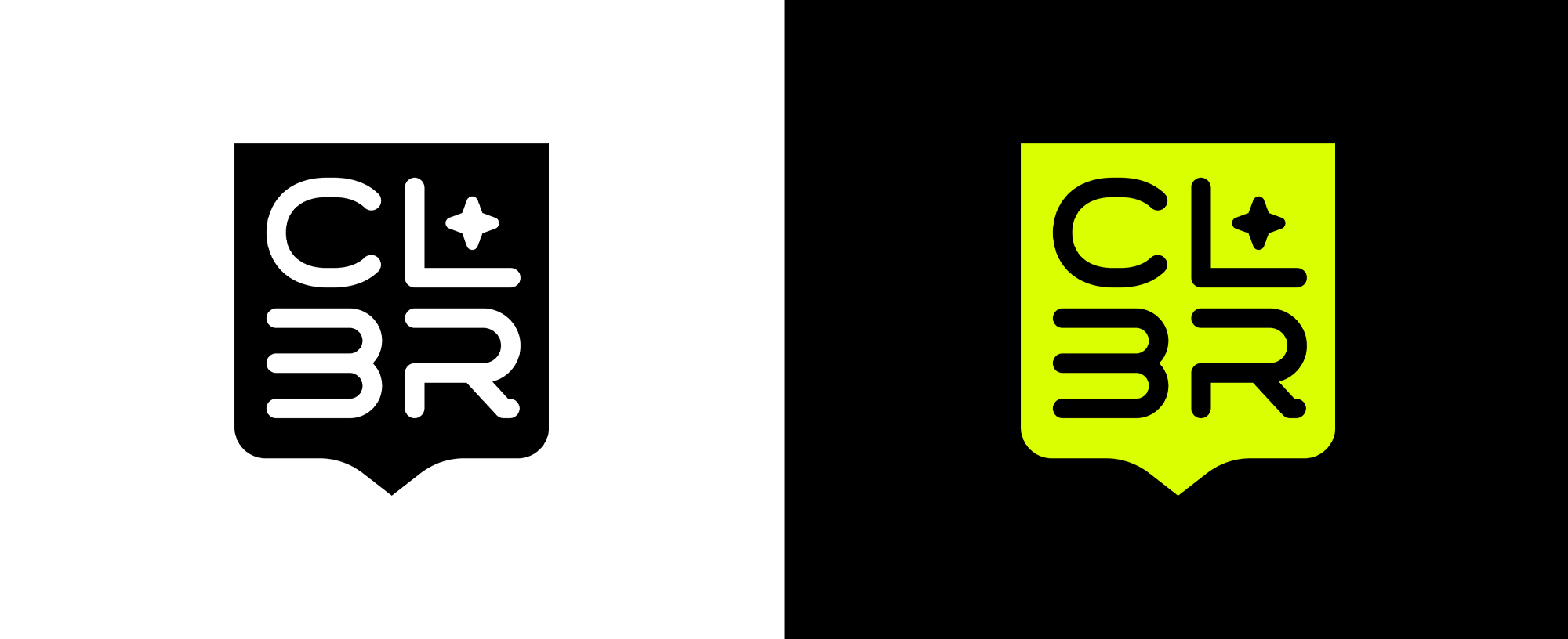 Calibre shield filled and neon variations