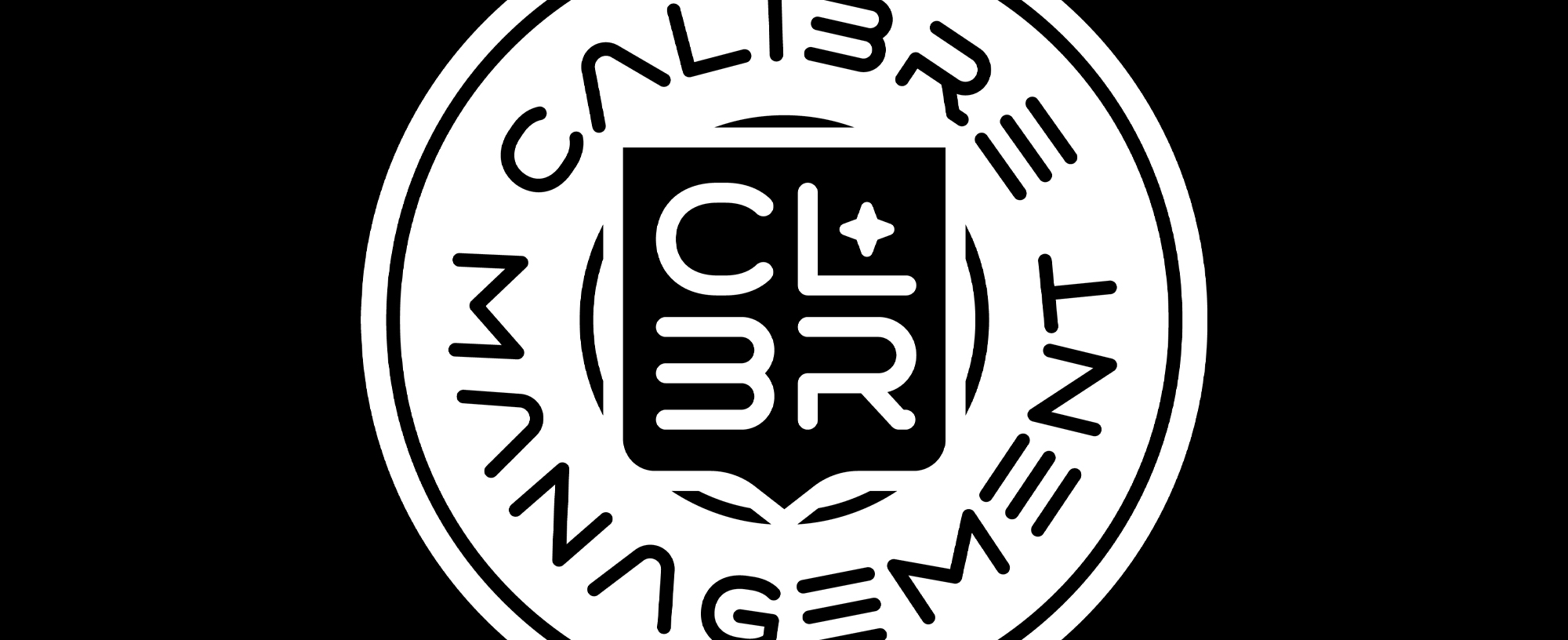 Calibre Management circular badge