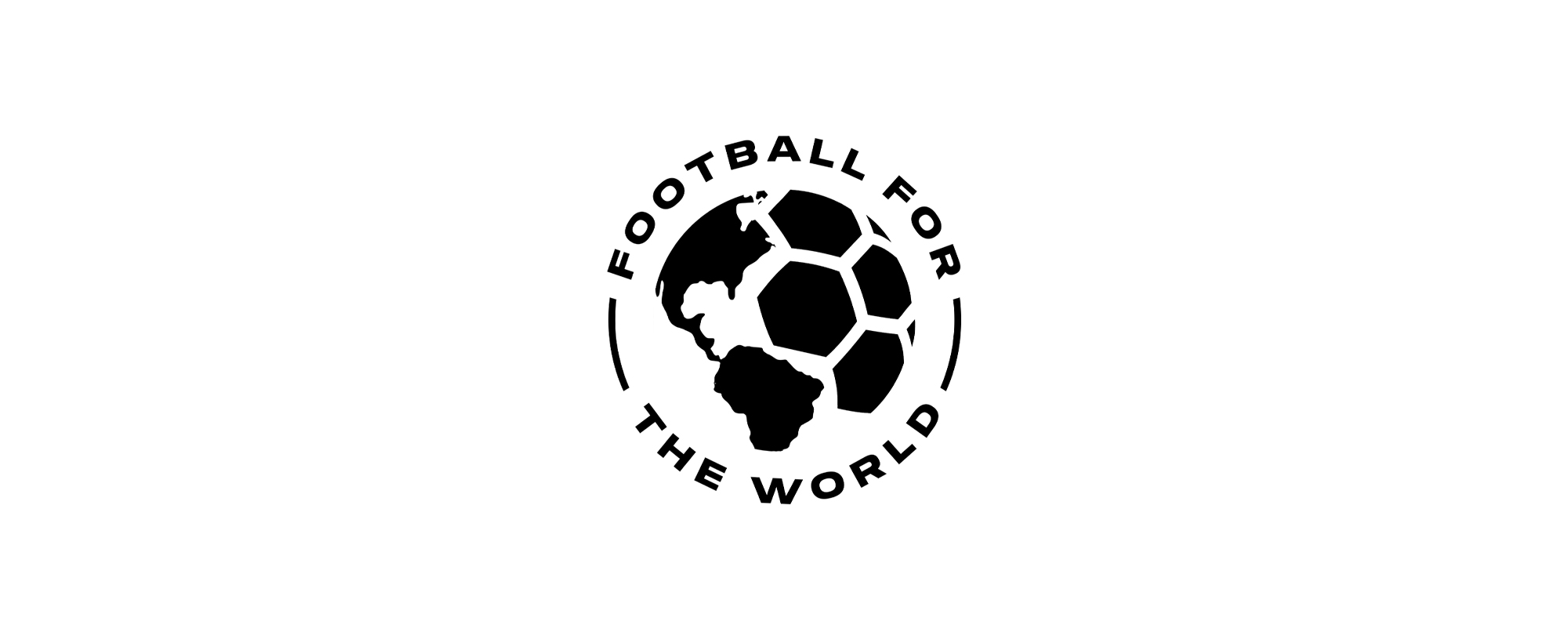 Football For The World logo on white background