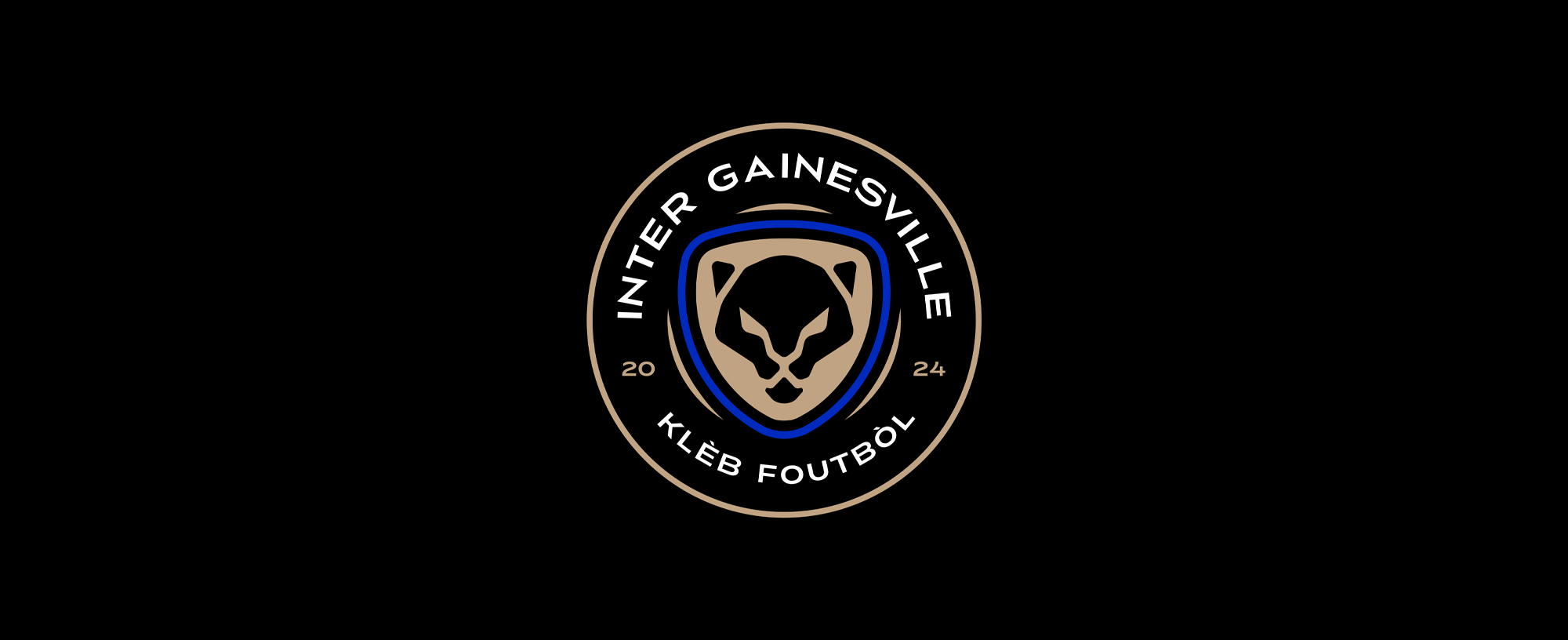 Inter Gainesville crest on black