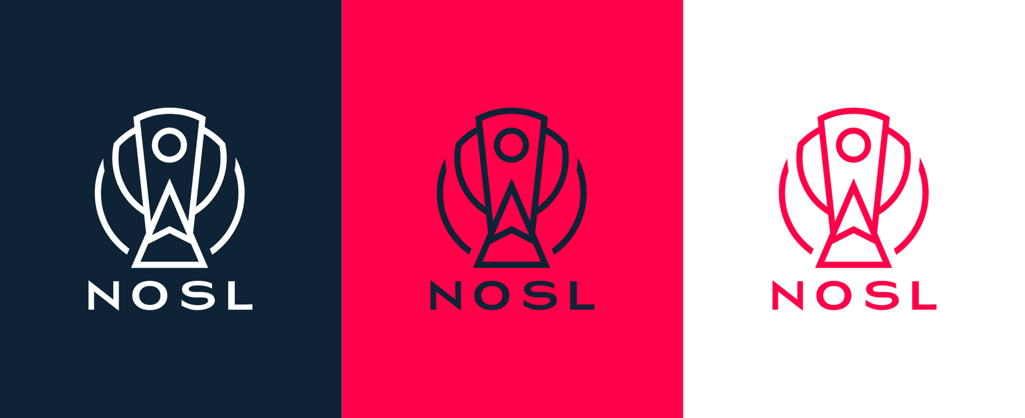 NOSL merchandise mockups