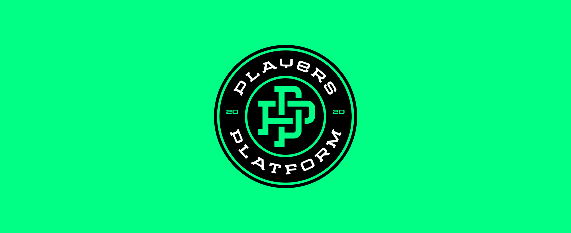 Players Platform badge on green