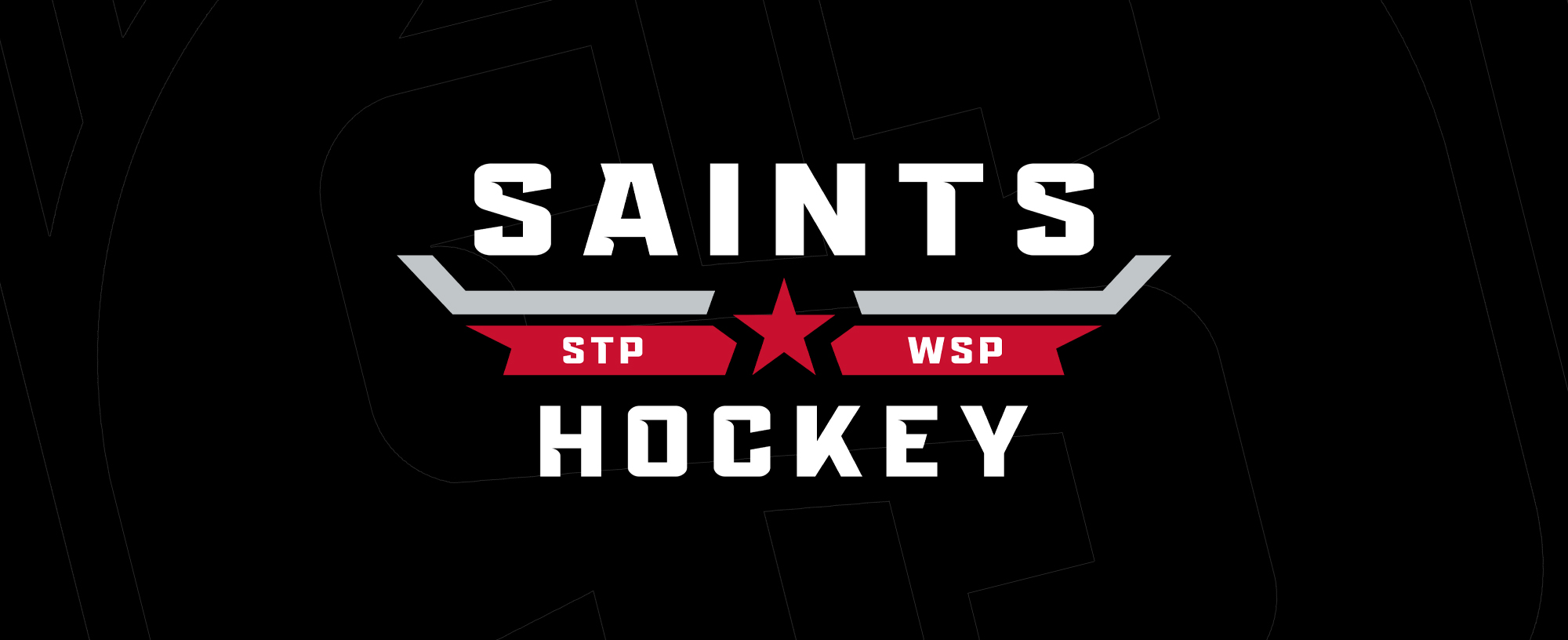 Saints Hockey Club secondary wordmark