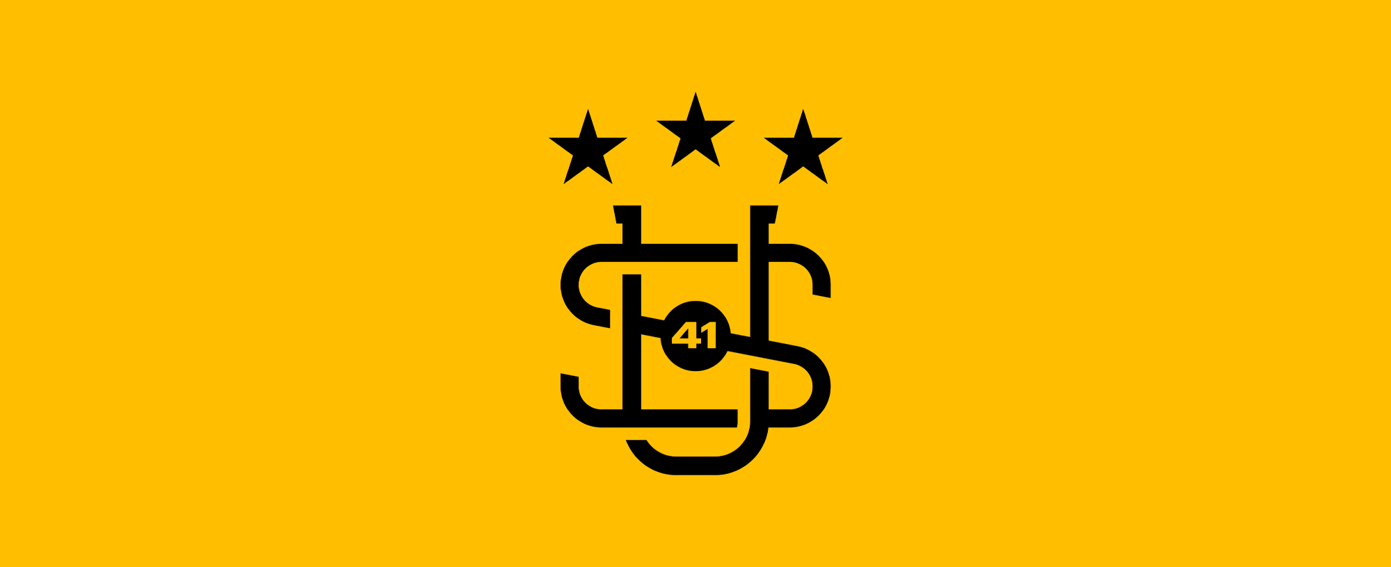 Stanislaus United monogram on gold
