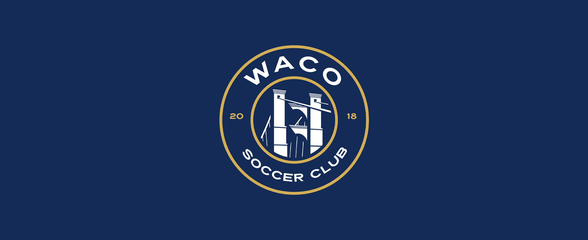 Waco SC crest on navy